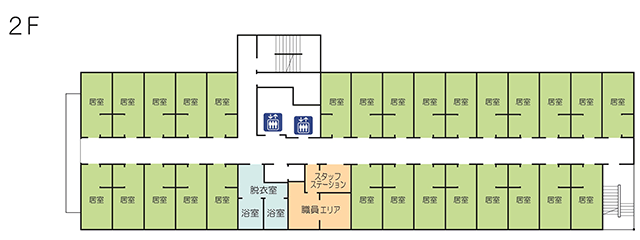 施設内マップ 2F