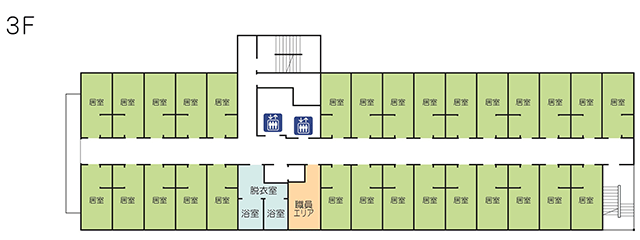 施設内マップ 3F