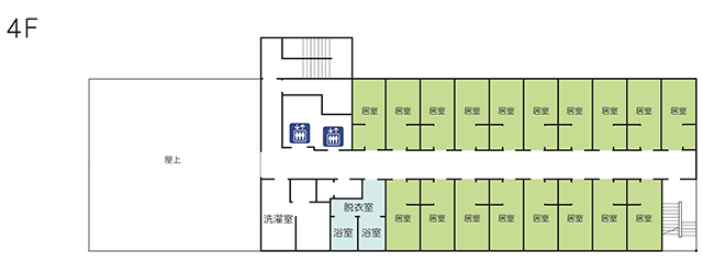 施設内マップ 4F