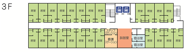 施設内マップ 3F